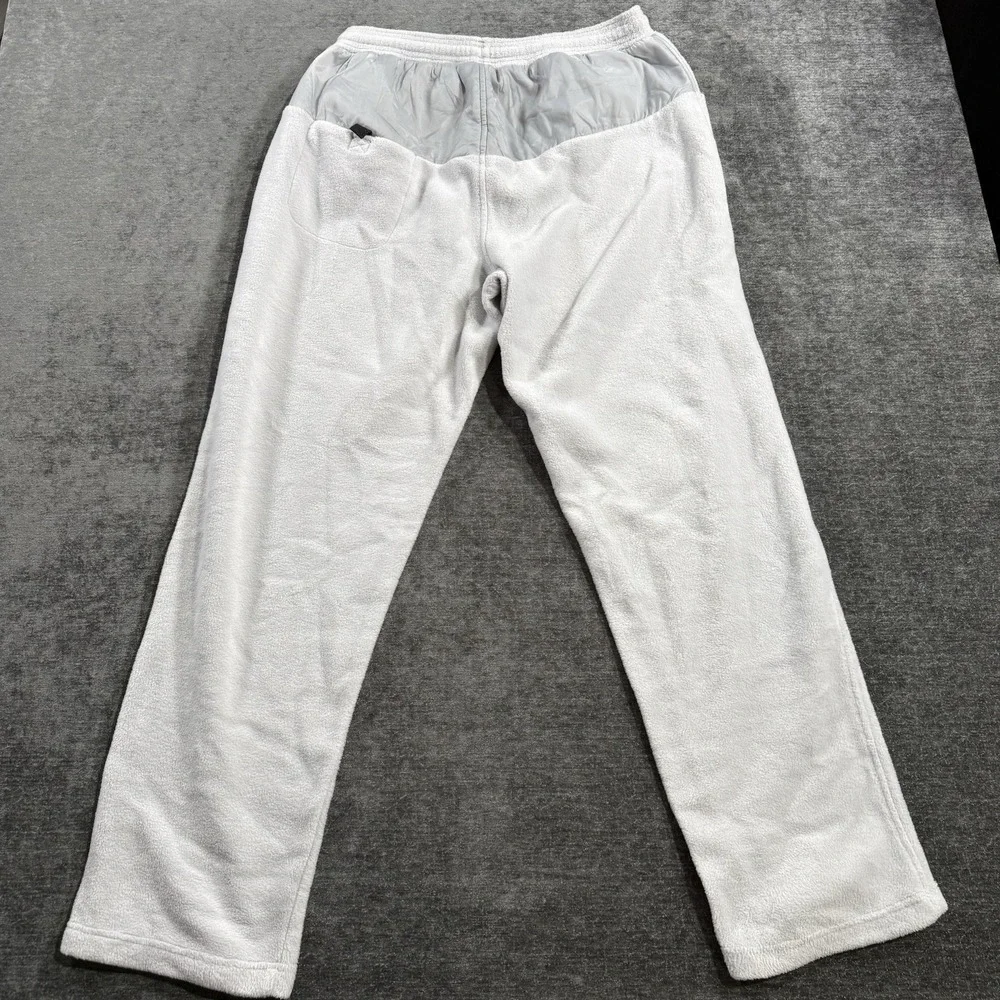 Vintage‎ Adidas Gray Fleece Sweatpants Men's Size Large Elastic Waistband Soft